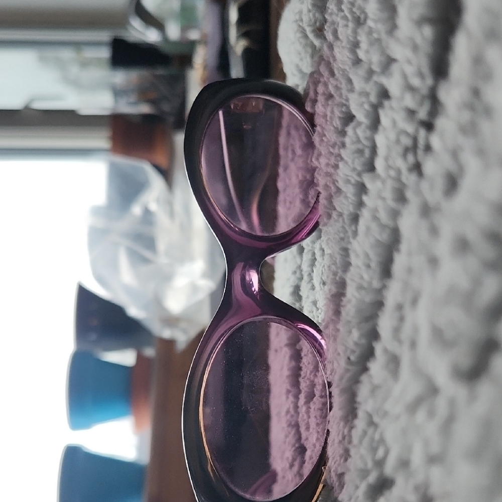 Escada Black and Purple Women's Glasses